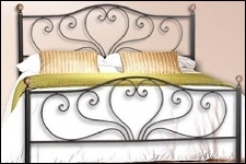 Camas y muebles de matrimonio en forja foto nº 4