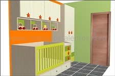 Diseño habitaciones infantiles para 

bebés foto nº 5