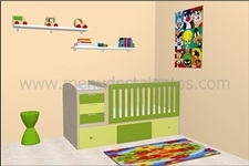 Diseño habitaciones infantiles para 

bebés foto nº 8