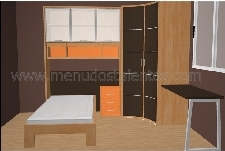 Diseño de habitaciones juveniles para niños y niñas en 3D foto nº 3