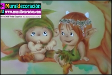 Decoración mural infantil