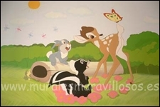 Murales pintados a mano para habitaciones infantiles foto nº 3