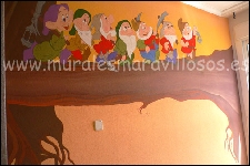 Murales pintados en habitaciones niños foto nº 6
