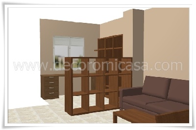 Habitación juvenil rectangular 1