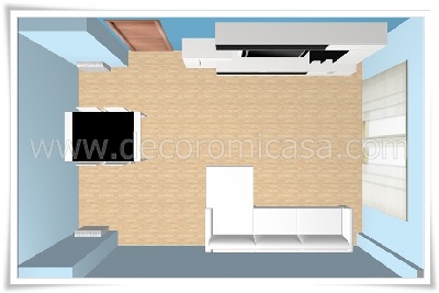 Habitación juvenil rectangular 4