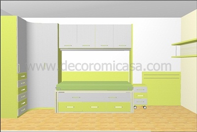 Diseñar habitación para tres niños 8