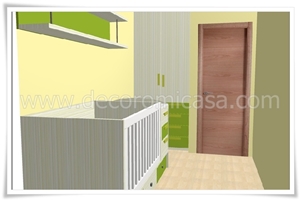 Habitación bebé 3D