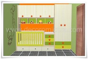 Habitación bebé 3D