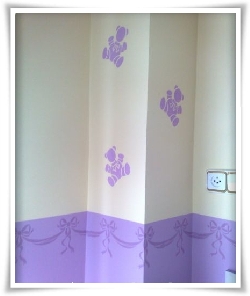 Decoración de paredes cenefas