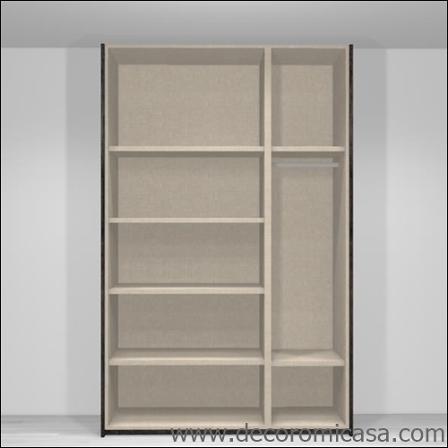 Armario para colgar y colocar ropa 120 y 160 cms