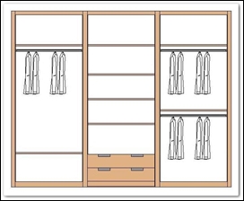 correderas 3 puertas 3 cuerpos