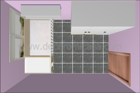 diseño 3D habitación bebé pequeña