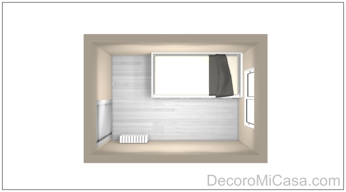 distribución habitación rectangular archivos - Campa Home