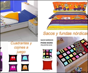 Complementos téxtiles para habitaciones juveniles